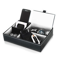 Leather compartment tray for sale  UK