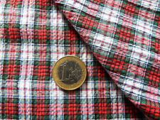 Tissu gauffré tartan d'occasion  Montjean-sur-Loire