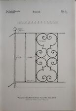 1915 architecture print for sale  YORK