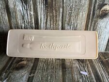 ESCOVA DE DENTES VINTAGE PASTA DE DENTES VAIDADE BANHEIRO CAIXA DE VIAGEM TENDÊNCIA AUSTRÁLIA comprar usado  Enviando para Brazil
