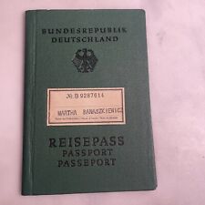 Reisepass vintage bundesrepubl gebraucht kaufen  Berlin