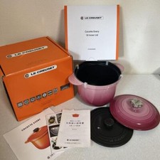 Le Creuset Cocotte Every Rice Pot 18cm com tampa interna ferro fundido rosa baga comprar usado  Enviando para Brazil