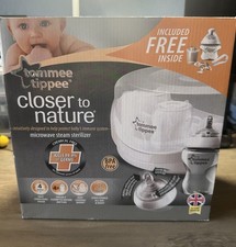 Tommee Tippee Micro Esterilizador de Garrafa de Vapor, Mais Perto da Natureza, Usado, Bom comprar usado  Enviando para Brazil