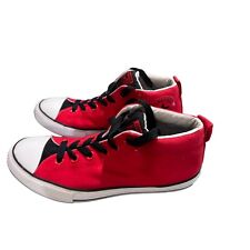 Usado, Converse All-Star vermelho e preto high-top juvenil tamanho 6 comprar usado  Enviando para Brazil