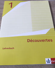 Decouvertes lehrerbuch ausgabe gebraucht kaufen  Linden
