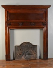 Edwardian mahogany fire for sale  CHESTER