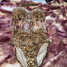 Piece bikini cheetah for sale  Newland