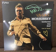 MORRISSEY Beethoven Was Deaf Live In Paris Vinil Laranja ASSINADO Las Vegas Estado Perfeito comprar usado  Enviando para Brazil