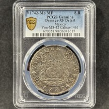 1742 pillar dollar for sale  Cambridge