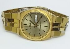 MIDO Commander automático dia e data banhado a ouro 14k, modelo 8258, usado comprar usado  Enviando para Brazil