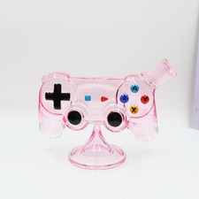 Console de jogos rosa modelo cachimbos de água de vidro 7 polegadas bong para fumar com tigela de 19 mm comprar usado  Enviando para Brazil