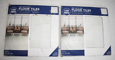 Lote de 20 Azulejos Floor Pops Gris Neutro Pelar y Pegar Azulejos 12" x 12" segunda mano  Embacar hacia Mexico