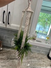 Hanging macrame plant for sale  Caledonia
