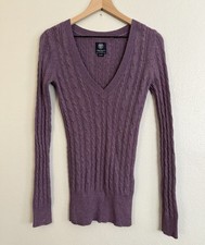 Maglione viola american usato  Spedire a Italy