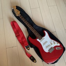 Captador mexicano Squier da Fender modificado/Fender equipado com um Strato Tha vermelho brilhante comprar usado  Enviando para Brazil