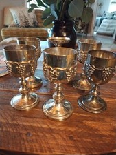 Silver plated goblets for sale  Weaverville