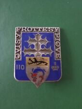 Insigne 110 régiment d'occasion  Nomeny