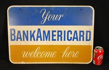 Vintage 1960s bankamericard for sale  Alhambra