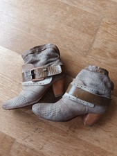 Sommer stiefeletten beige gebraucht kaufen  Kirchheim b.München
