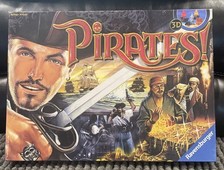 RARO! Piratas! Jogo de tabuleiro Ravensburger 3D 2005 Estado perfeito comprar usado  Enviando para Brazil