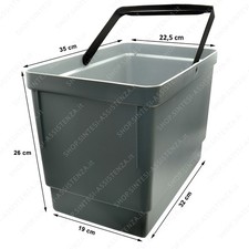 Secchio pattumiera tecnoinox usato  Codogne