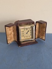 travel clock leather for sale travel clock leather for sale WALLASEY