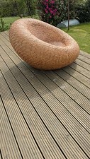 Curved cane wicker for sale  GLASGOW