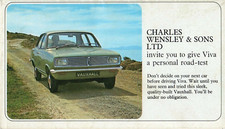 Vauxhall viva 1969 for sale  UK