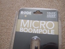 Rode micro boom for sale  NORTH WALSHAM