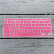 PROTECTOR DE PIEL DE TECLADO DE SILICONA ROSA CALIENTE MacBook AIR/PRO 13/15 PULGADAS segunda mano  Embacar hacia Argentina