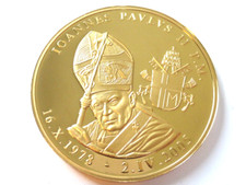 Papst vatican münze gebraucht kaufen  Lippstadt
