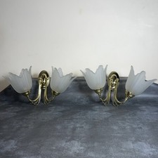 Brushed brass wall for sale  GAINSBOROUGH