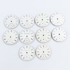 Elgin variedade de 10 mostradores de relógio de bolso esmaltados esmalte único afundado comprar usado  Enviando para Brazil