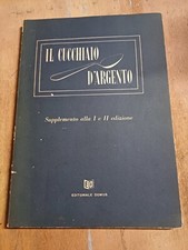 Cucchiaio argento supplemento usato  Genova
