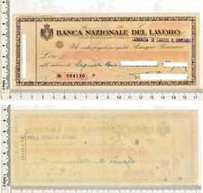 Assegno banca nazionale usato  Genova
