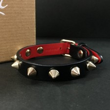 Pulseira de couro Christian Louboutin Studs/2BG3313 comprar usado  Enviando para Brazil