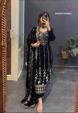 DESIGNER CASAMENTO SALWAR KAMEEZ VESTIDO DE FESTA PAQUISTANÊS NOVO INDIANO BOLLYWOOD comprar usado DESIGNER CASAMENTO SALWAR KAMEEZ VESTIDO DE FESTA PAQUISTANÊS NOVO INDIANO BOLLYWOOD comprar usado  Enviando para Brazil