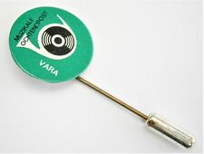 V913) Vintage Vara Rádio Música Gravação Muzikale Ochtendpost gravata lapela crachá comprar usado  Enviando para Brazil