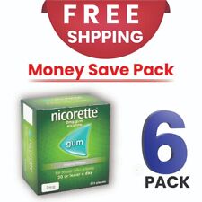 6X Goma de Sabor Nicorette ORIGINAL 2MG 210 Peças - ENTREGA GRÁTIS comprar usado  Enviando para Brazil