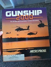 Gunship 2000 commodore for sale  SOUTHAMPTON
