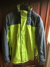 Jaqueta Port Authority revestida de resina verde cinza extra quente trabalho externo 2XLT comprar usado  Enviando para Brazil