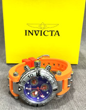 Relógio feminino INVICTA Subaqua Lady Puppy laranja roxo cronógrafo quartzo 38 mm 16725 comprar usado  Enviando para Brazil
