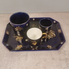 Plateau pots faience d'occasion  Yffiniac