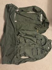 Conjunto OG 107 Calças e Jaqueta Verde Rip Stop Popeline Vietnã Fatigues Selva Carga, usado comprar usado  Enviando para Brazil