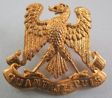 Military brass badge for sale  LONDON