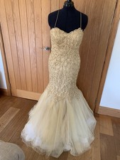 Stunning gold sequinned for sale  ASHFORD