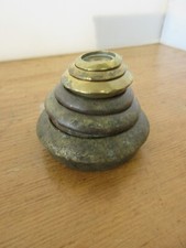 Antque brass stacking for sale  KEIGHLEY