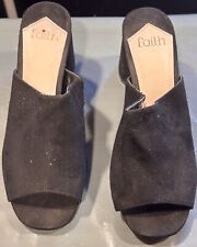 Faith black suede for sale  SWANLEY