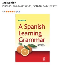 A Spanish Learning Grammar (Essential Language Grammars) 3rd Edition -Like New comprar usado A Spanish Learning Grammar (Essential Language Grammars) 3rd Edition -Like New comprar usado  Enviando para Brazil