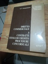 Diritto commerciale g.f.campob usato  Pontecagnano Faiano